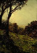 Lorenzo Delleani Golden Autumn oil painting on canvas